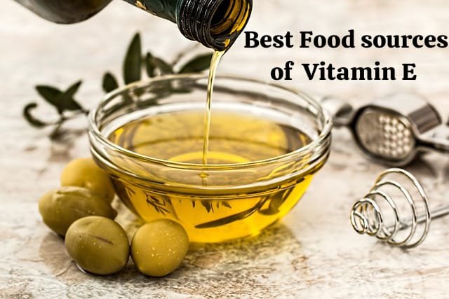 best sources of vitamin E