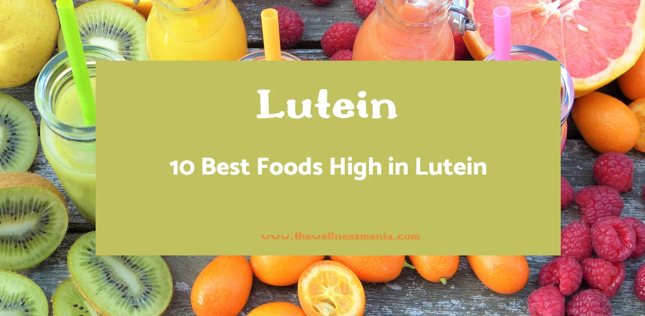 foods high in lutein