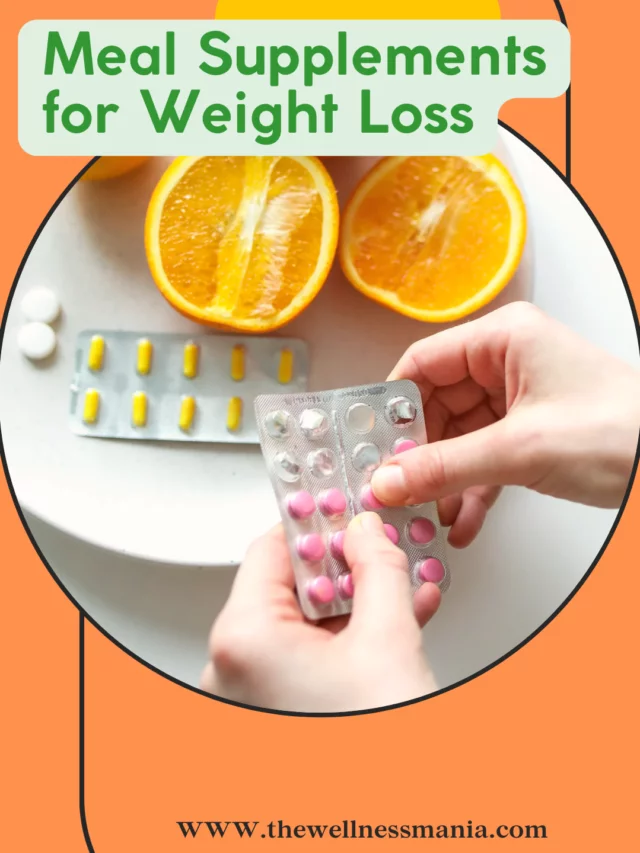 Meal Supplements for Weight Loss:1-2 meal replacements